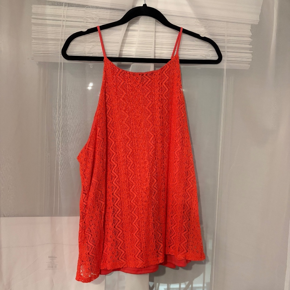 Moa Moa lace tank top